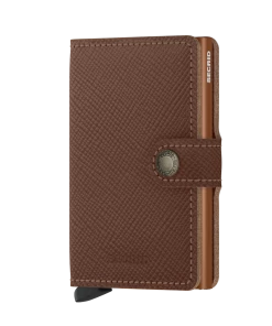 Vamosoutdoors WOMENS Secrid Miniwallet - Saffiano Caramel