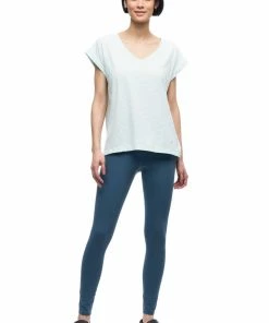 Indyeva WOMENS SOFI Shirt - Celeste Wave Stripe