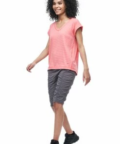 Indyeva SOFI Shirt - Pomelo Petunia Stripe