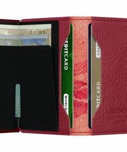 Vamosoutdoors ACCESSORIES Secrid Miniwallet - Stitch Magnolia Rosso