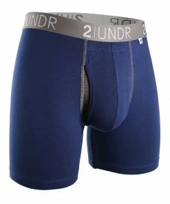 2 UNDR Swing Shift Boxer Brief - Blue