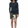 Indyeva ULENDO III Skort - Artichoke Topo Print WOMENS