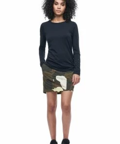 Indyeva ULENDO III Skort - Artichoke Topo Print WOMENS
