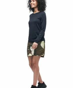 Indyeva ULENDO III Skort - Artichoke Topo Print WOMENS