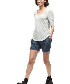 Indyeva VOOLAMA III Shirt - Celeste Wave Stripe