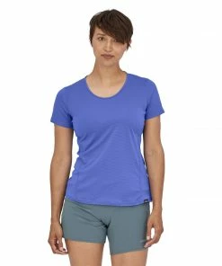 Patagonia W's Capilene Cool Shirt - Float Blue WOMENS