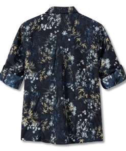 Royal Robbins W's Expedition 3/4 Sleeve - Navy Zephyr Pt