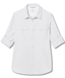 Royal Robbins W's Expedition II Long Sleeve - White WOMENS