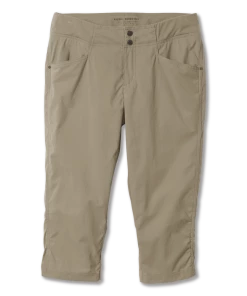 Royal Robbins W's Jammer II Capri - Khaki WOMENS 6 Royal Robbins W's Jammer II Capri - Khaki WOMENS