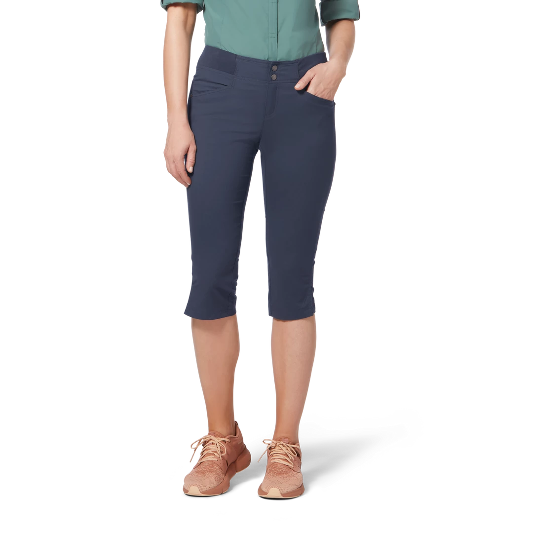 Royal Robbins WOMENS W's Jammer II Capri - Navy 1 Royal Robbins WOMENS W's Jammer II Capri - Navy