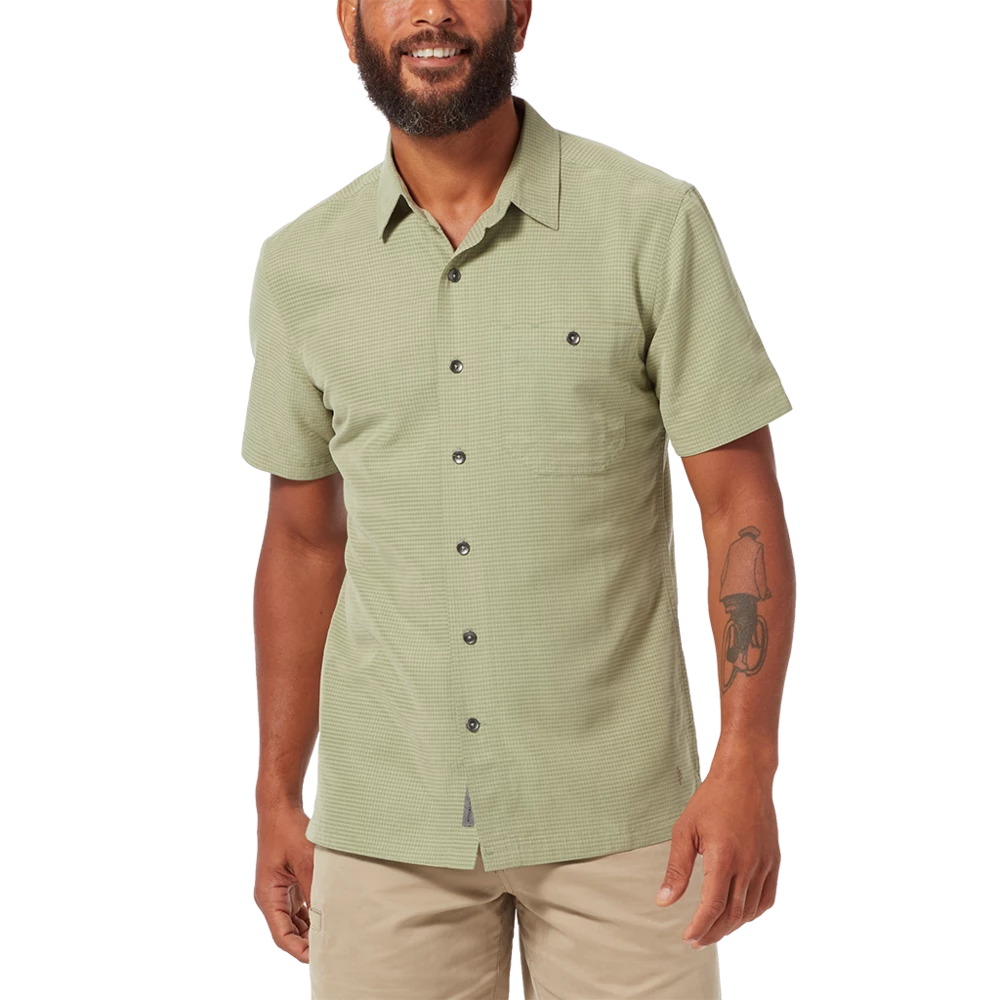 Royal Robbins M'S Desert Pucker Dry S/S - Lt Olive 1 Royal Robbins M'S Desert Pucker Dry S/S - Lt Olive