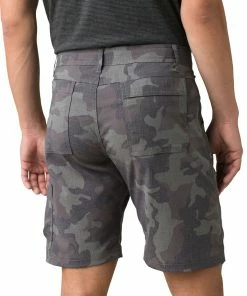 Vamosoutdoors Shorts Stretch Zion Short 10" Inseam - Gravel Camo