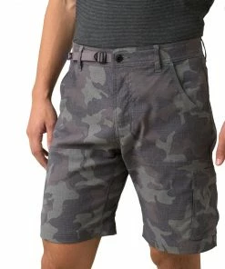 Vamosoutdoors Shorts Stretch Zion Short 10" Inseam - Gravel Camo