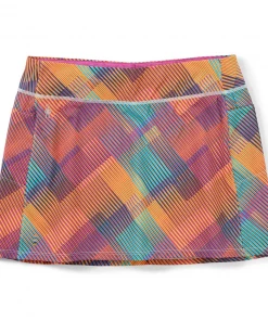 Smartwool WOMENS W's Merino Sport Lined Skirt - Festive Fuchsia Plaid