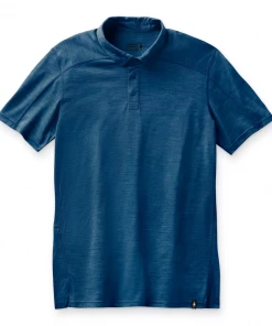 Smartwool M's Merino 150 Polo - Light Neptune Blue Shirts