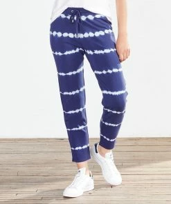 Hatley WOMENS W's Adrien Joggers - Navy Tie Dye