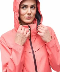 Indyeva W's Kisa 2.5L Rain Jacket - Pomelo 10 Indyeva W's Kisa 2.5L Rain Jacket - Pomelo