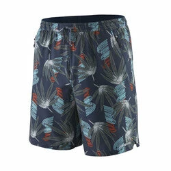 Vamosoutdoors M's Nine Trails Shorts 8 Inch- Tropical Ecuador: New Navy 1 Vamosoutdoors M's Nine Trails Shorts 8 Inch- Tropical Ecuador: New Navy
