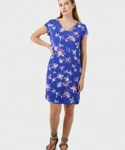 Sandwich Flower-Print Dress WOMENS