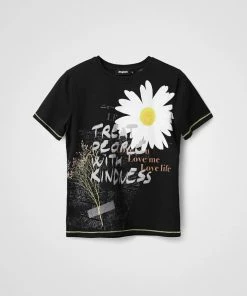 Desigual Daisy Shirt - Black