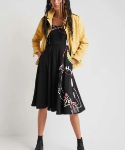 Desigual WOMENS Roma Dress - Black