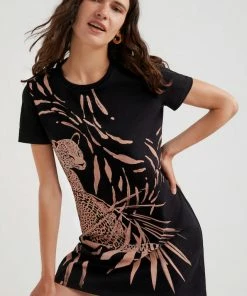 Desigual Guepardita Dress WOMENS