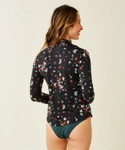 Carve Lake Sunshirt - Feather Floral WOMENS